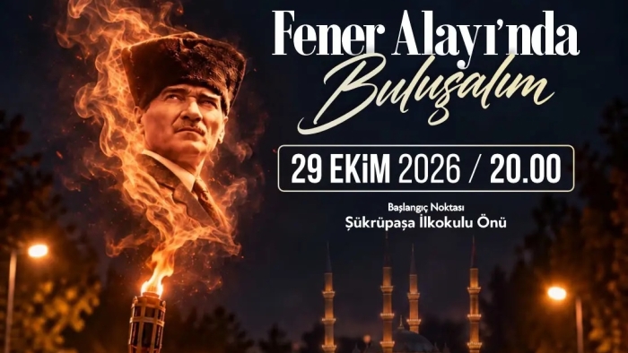 EDİRNE’DE CUMHURİYET COŞKUSU FENER ALAYIYLA YÜKSELECEK: “IŞIĞIMIZ CUMHURİYET, YOLUMUZ GELECEK”